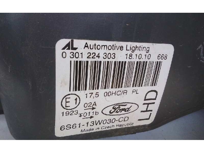 Recambio de faro izquierdo para ford focus sportbreak (cap) referencia OEM IAM 130002030  