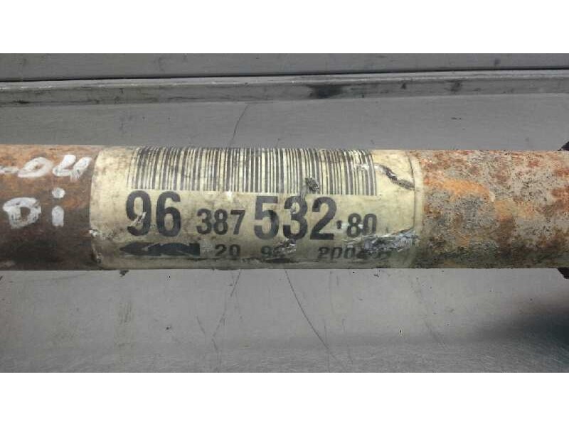 Recambio de transmision delantera izquierda para peugeot 206 berlina 1.4 hdi referencia OEM IAM 9638753280  