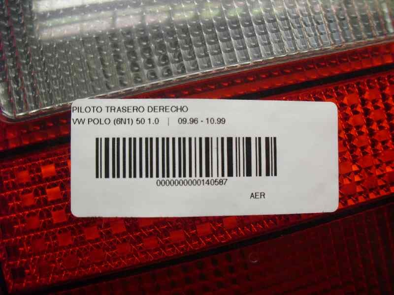Recambio de piloto trasero derecho para volkswagen polo berlina (6n1) 1.0 referencia OEM IAM   