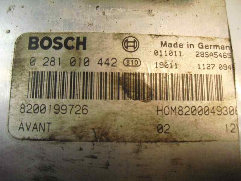 Recambio de centralita motor uce para renault megane i classic (la0) referencia OEM IAM 0281010442 259 