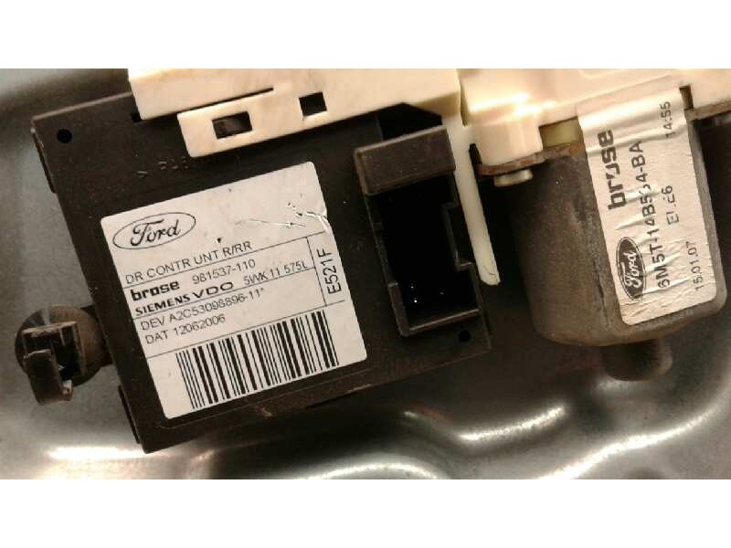 Recambio de elevalunas trasero derecho para ford focus turnier (cb4) trend referencia OEM IAM RH994763104  