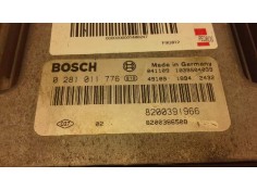 Recambio de centralita motor uce para renault scenic ii grand confort dynamique referencia OEM IAM 8200386508 0281011776 198 2