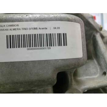 Recambio de caja cambios para nissan almera tino (v10m) 2.2 dci diesel cat referencia OEM IAM 8E020E  101280