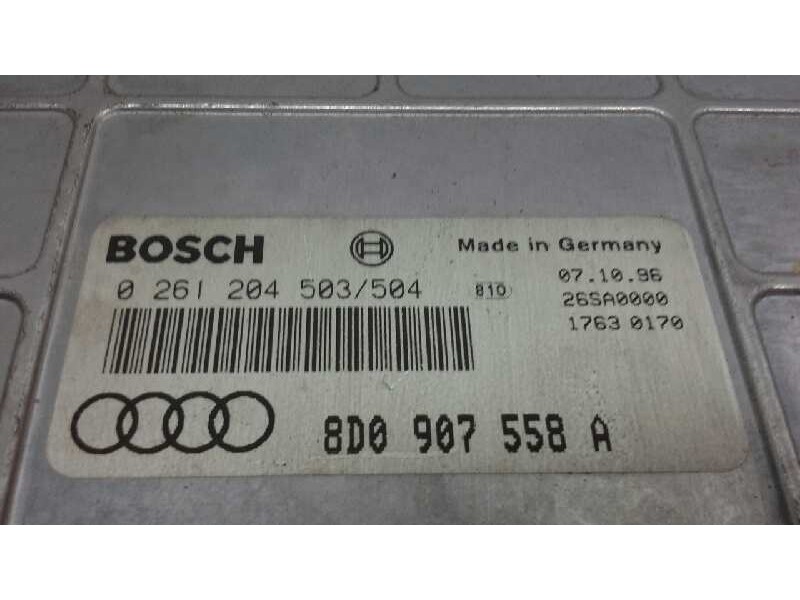 Recambio de centralita motor uce para audi a4 berlina (b5) 1.6 referencia OEM IAM 8D0907558A 263 