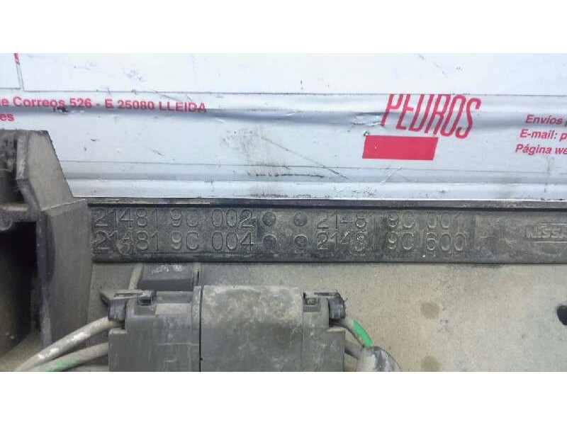 Recambio de electroventilador para nissan serena (c23m) 2.3 diesel referencia OEM IAM 214819C001  