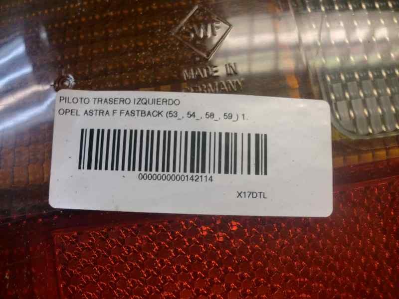 Recambio de piloto trasero izquierdo para opel astra f berlina 1.7 turbodiesel cat (x 17 dtl / 2h8) referencia OEM IAM   