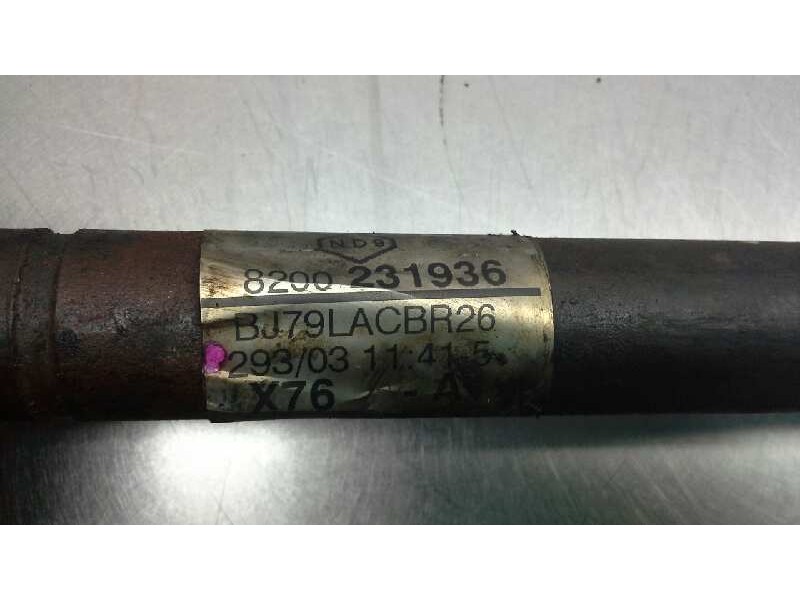 Recambio de transmision delantera derecha para nissan kubistar (x76) referencia OEM IAM 8200231936  