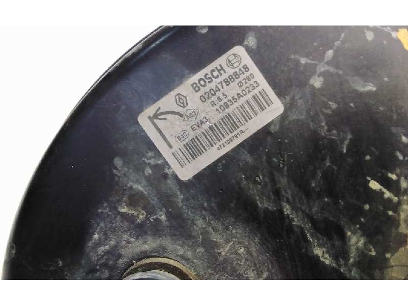 Recambio de servofreno para renault kangoo profesional referencia OEM IAM 0204788848  