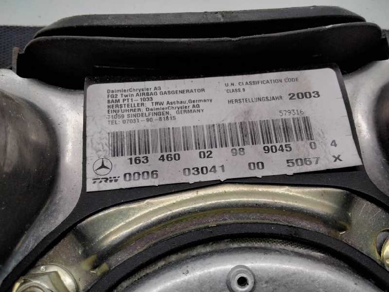 Recambio de airbag delantero izquierdo para mercedes clase m (w163) 270 cdi (163.113) referencia OEM IAM 1634600298  