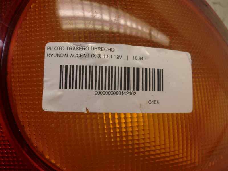 Recambio de piloto trasero derecho para hyundai accent (x3) 1.5 gs referencia OEM IAM   