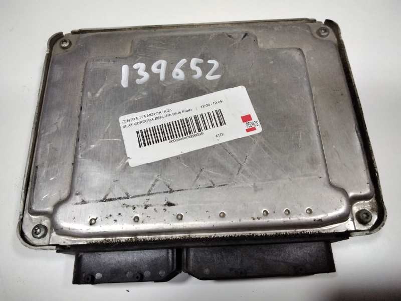 Recambio de centralita motor uce para seat cordoba berlina (6l2) fresh referencia OEM IAM 038906019NE  