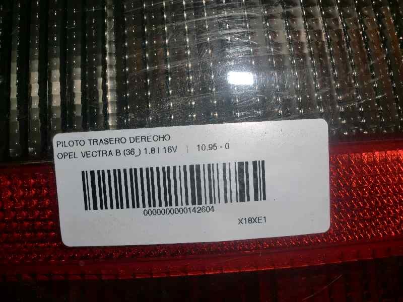 Recambio de piloto trasero derecho para opel vectra b berlina 1.8 16v cat referencia OEM IAM   