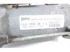 Recambio de motor arranque para fiat doblo ii cargo (263) furgón base referencia OEM IAM 13J50860   2