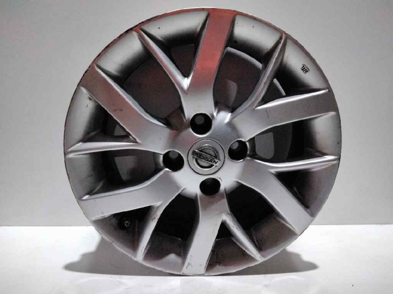 Recambio de llanta aluminio para nissan note acenta referencia OEM IAM 154TORNILLOS ET40 