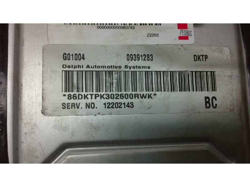 Recambio de centralita motor uce para opel vectra b berlina 2.2 16v cat (z 22 se) referencia OEM IAM  164 