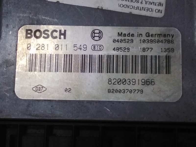 Recambio de centralita motor uce para renault scenic ii authentique referencia OEM IAM   