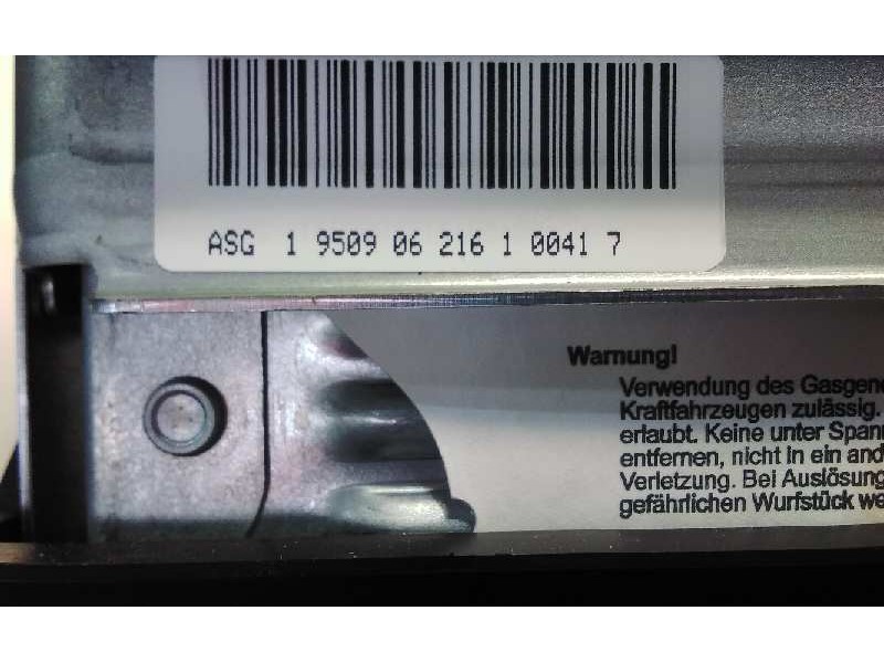 Recambio de airbag delantero derecho para ford fusion (cbk) referencia OEM IAM ASG1950906216100417  