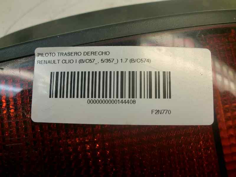 Recambio de piloto trasero derecho para renault clio i fase i+ii (b/c57) referencia OEM IAM   