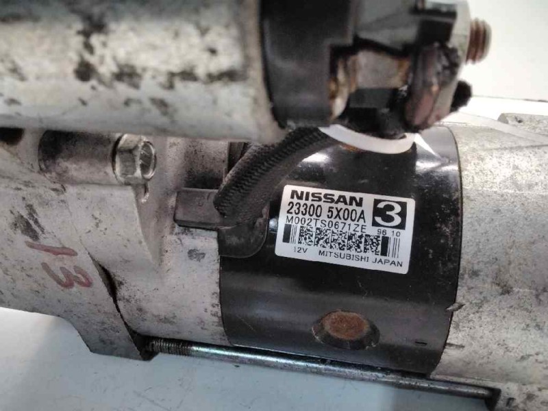 Recambio de motor arranque para nissan navara pick-up (d40m) double cab le 4x4 referencia OEM IAM 233005X00A M002TS0671ZE 