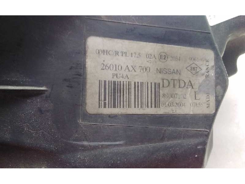 Recambio de faro derecho para nissan micra (k12e) 1.5 dci turbodiesel cat referencia OEM IAM 26010AX700  