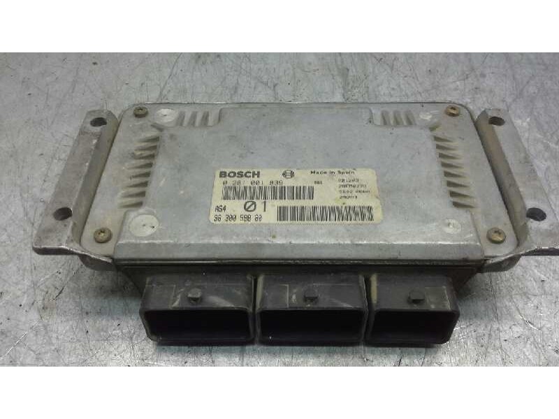 Recambio de centralita motor uce para citroen saxo 1.5 d sx referencia OEM IAM 0281001839 322 