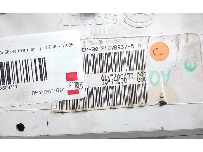 Recambio de pantalla multifuncion para citroen xsara berlina 2.0 hdi 66kw premier referencia OEM IAM 964709677  