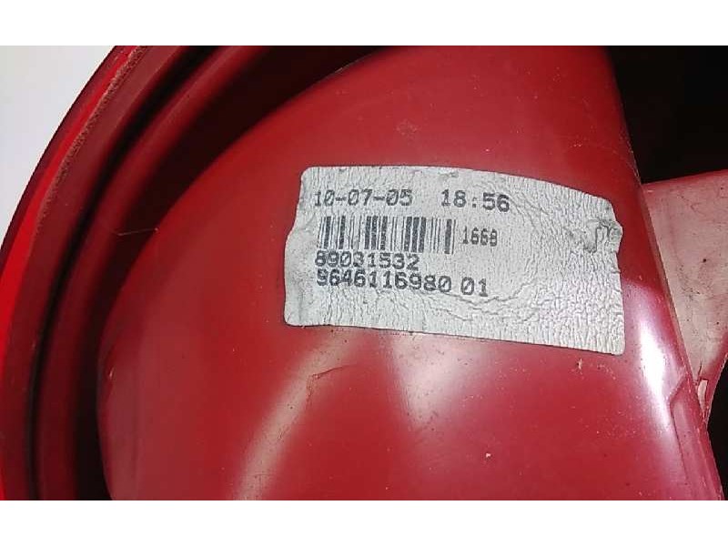 Recambio de piloto trasero izquierdo para peugeot 1007 dolce referencia OEM IAM 9646116980  