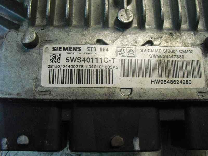 Recambio de centralita motor uce para citroen c2 1.4 hdi referencia OEM IAM 5WS40111C-T 323 