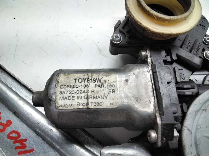 Recambio de elevalunas trasero derecho para toyota auris touring sports (e18) hybrid active referencia OEM IAM 8572002440B  