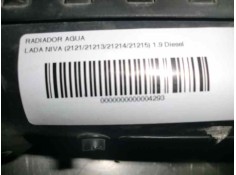 Recambio de radiador agua para lada niva ( 2121 / 21213 / 21214 / 21215 ) 1.9 diesel referencia OEM IAM   103125 2