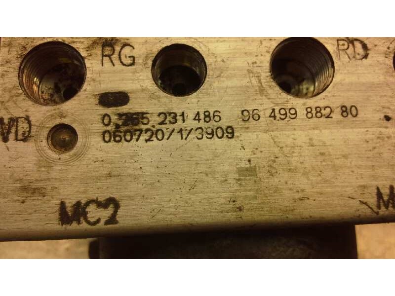 Recambio de abs para peugeot 307 break/sw (s2) 1.6 hdi referencia OEM IAM 9649988280 0265231486 