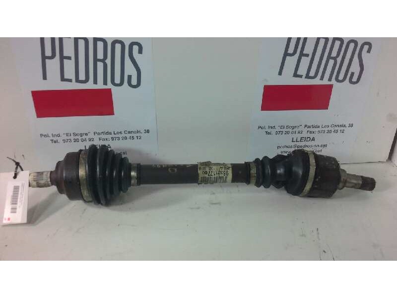 Recambio de transmision delantera izquierda para citroen c4 picasso 1.6 hdi fap referencia OEM IAM 9637117780  