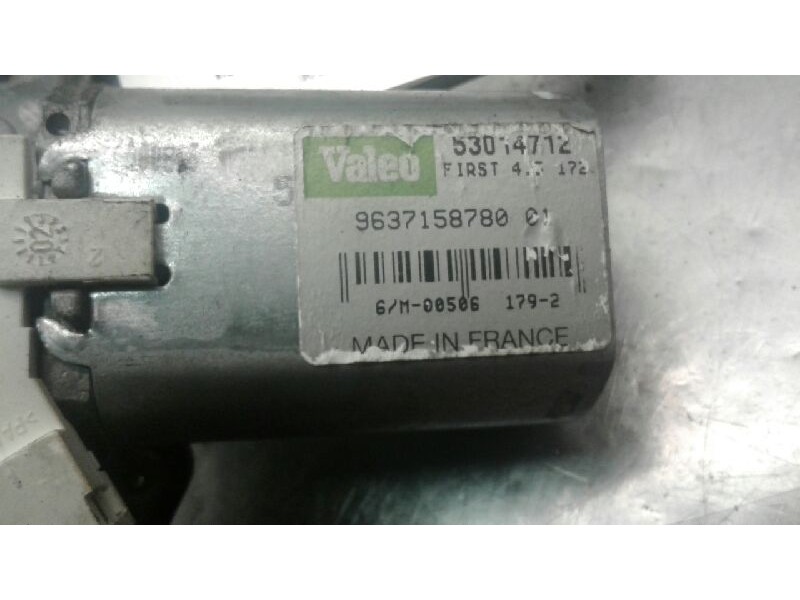 Recambio de motor limpia trasero para peugeot 307 (s1) xr referencia OEM IAM 9637158780  