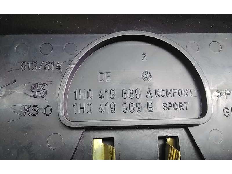 Recambio de airbag delantero izquierdo para volkswagen golf iii berlina (1h1) referencia OEM IAM 1H0419669A  