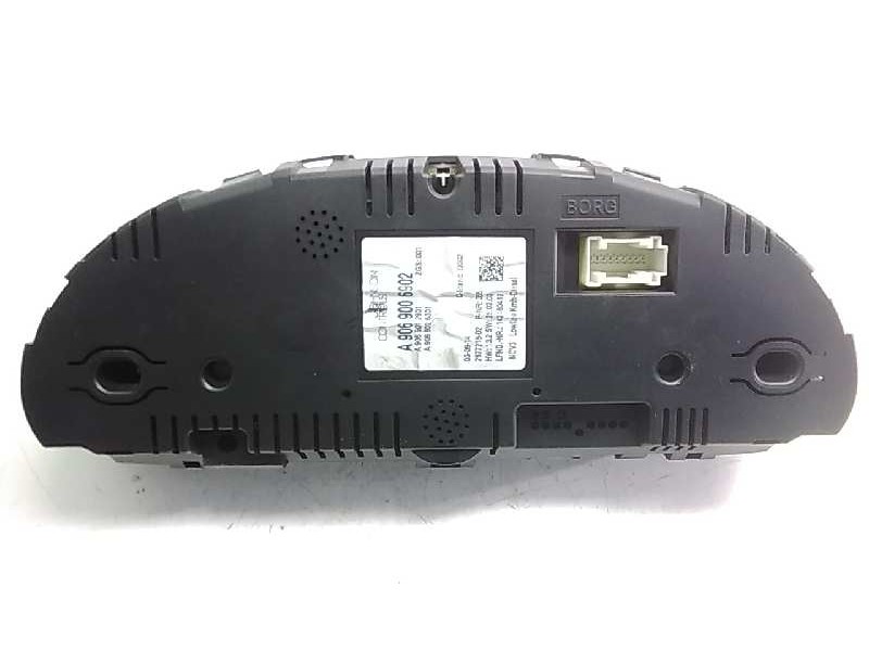 Recambio de cuadro instrumentos para mercedes sprinterii caja cerrada (desde 01.06) 310/313/316 cdi (906.631/633/635/637) refere