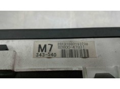 Recambio de cuadro instrumentos para toyota prius+ eco referencia OEM IAM    2