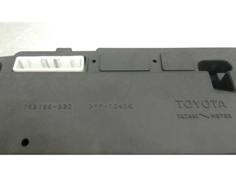 Recambio de cuadro instrumentos para toyota prius+ eco referencia OEM IAM   