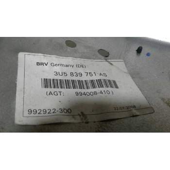 Recambio de elevalunas trasero izquierdo para skoda superb (3u4) comfort referencia OEM IAM 3U5839751AS  