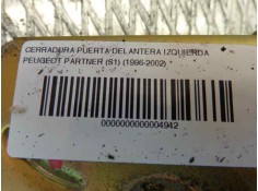 Recambio de cerradura puerta delantera izquierda para peugeot partner (s1) referencia OEM IAM   103912 2