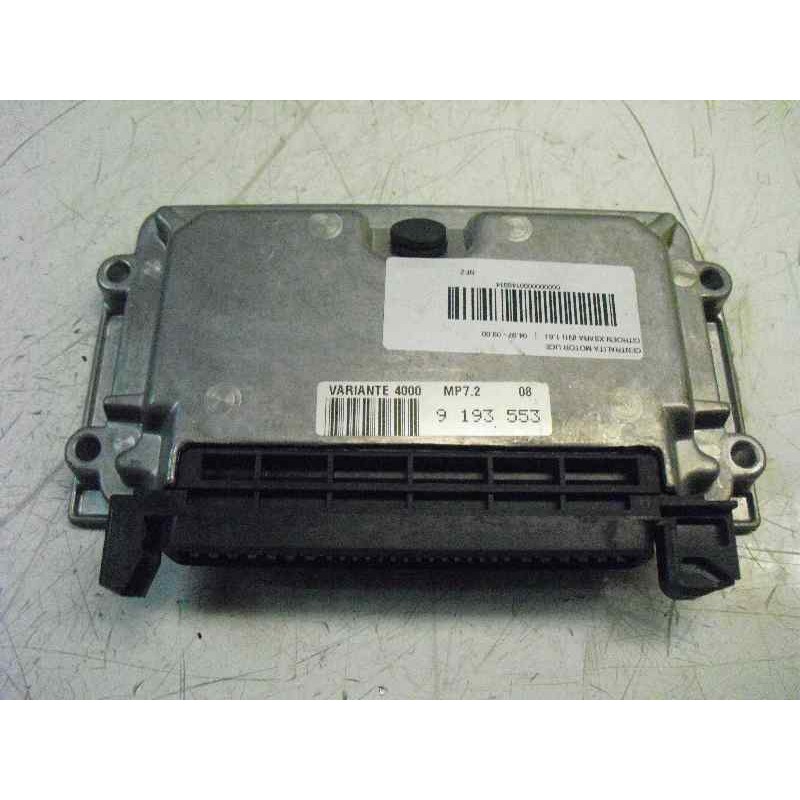 Recambio de centralita motor uce para citroen xsara berlina 1.6 referencia OEM IAM 0261206214 9632693880 