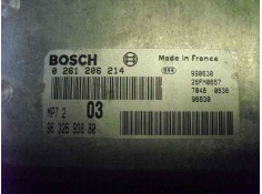 Recambio de centralita motor uce para citroen xsara berlina 1.6 referencia OEM IAM 0261206214 9632693880  2