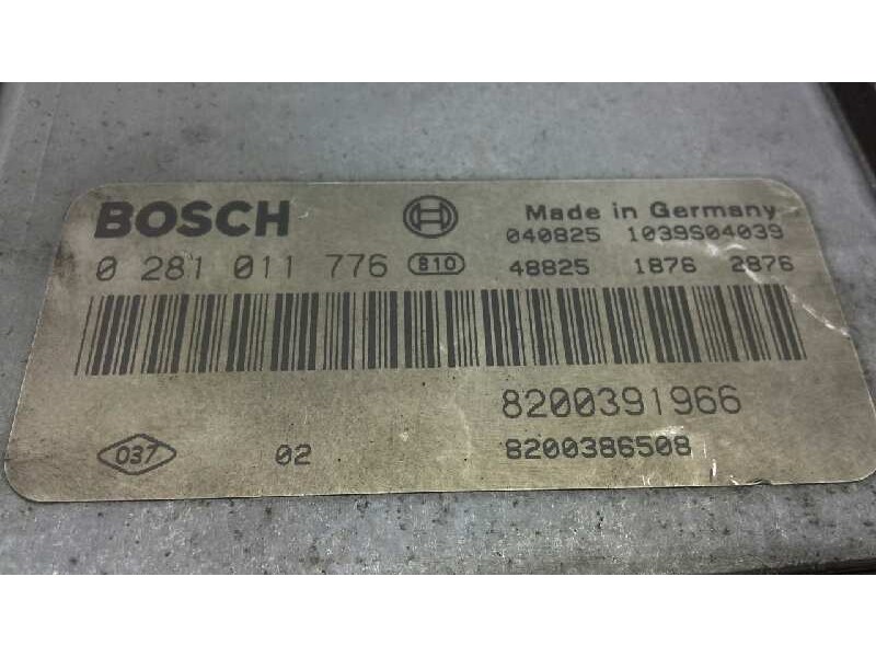 Recambio de centralita motor uce para renault megane ii berlina 5p 1.9 dci diesel referencia OEM IAM 0281011776 225 