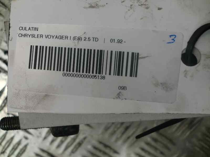 Recambio de culatin para chrysler voyager (es) 2.5 turbodiesel referencia OEM IAM 835B  104041