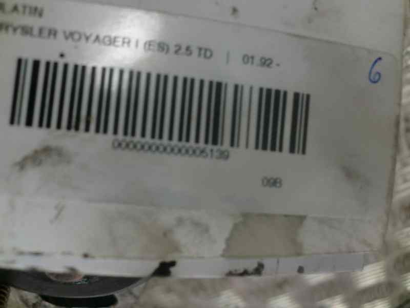 Recambio de culatin para chrysler voyager (es) 2.5 turbodiesel referencia OEM IAM 3L02  104041