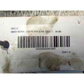 Recambio de biela para bmw serie 3 berlina (e46) 320d referencia OEM IAM   