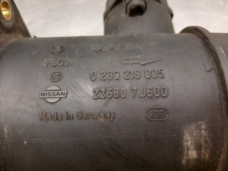 Recambio de caudalimetro para nissan almera tino (v10m) básico referencia OEM IAM 226807J600 0280218005 
