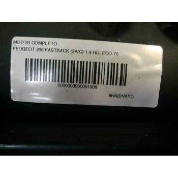 Recambio de motor completo para peugeot 206 berlina 1.4 hdi referencia OEM IAM 8HX  