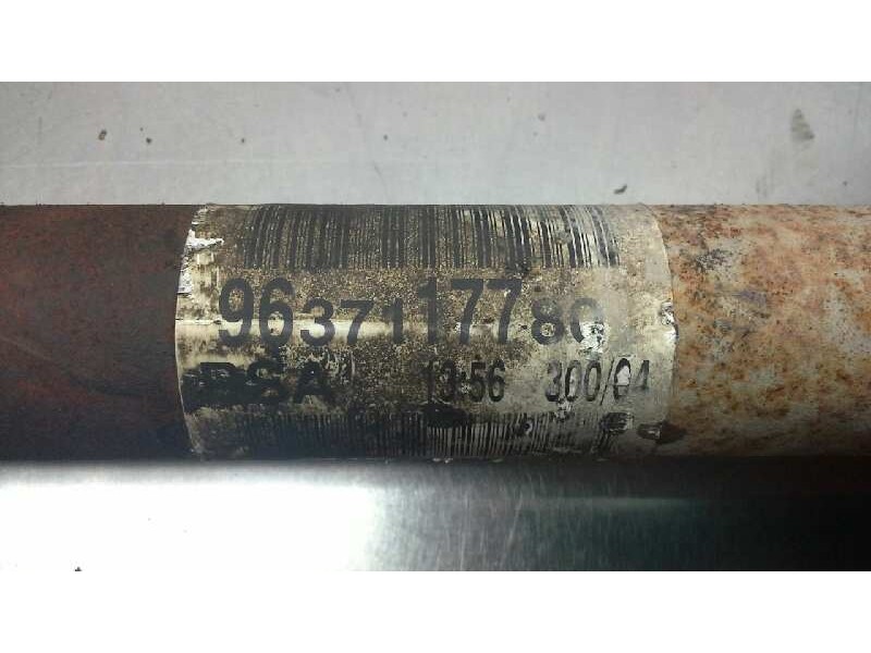 Recambio de transmision delantera izquierda para peugeot 307 (s1) 1.6 hdi referencia OEM IAM 9637117780  