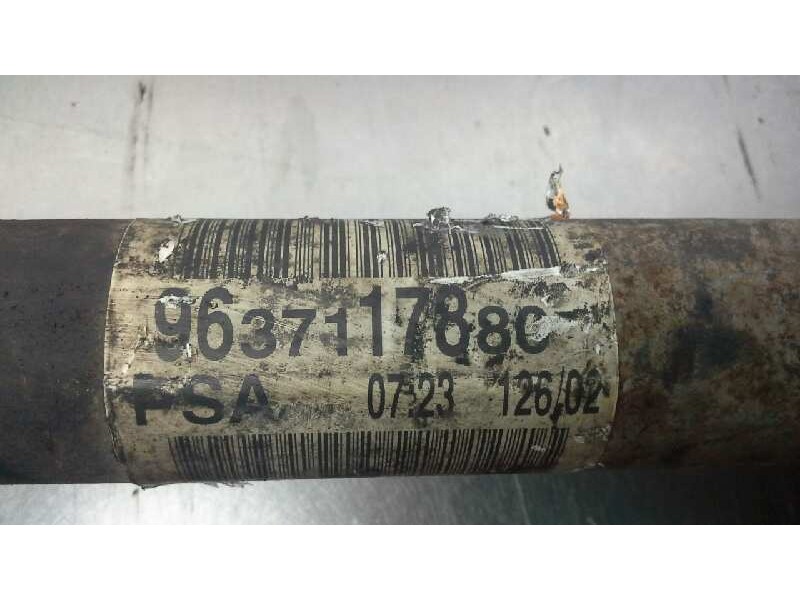 Recambio de transmision delantera derecha para peugeot 307 (s1) 1.6 hdi referencia OEM IAM 9637117880  