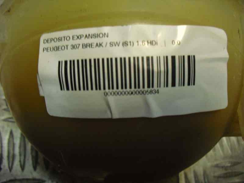 Recambio de deposito expansion para peugeot 307 break / sw (s1) 1.6 hdi referencia OEM IAM   104334